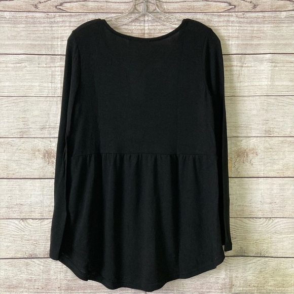 Weekend By Suzanne Betro Embroidered Knit Tunic Top Size Small - Picture 7 of 12